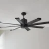 60" Angled Spoke Indoor / Outdoor Ceiling Fan