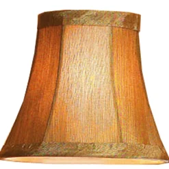 5" Antique Gold Bell Chandelier Shade