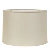 16" Belgian Linen Drum Shade