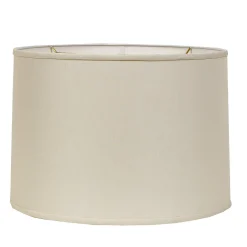 16" Belgian Linen Drum Shade
