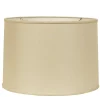 16" Belgian Linen Drum Shade