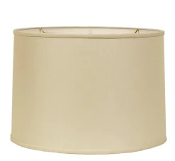 16" Belgian Linen Drum Shade