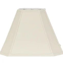 16" Belgian Linen Square Cut Corner Shade