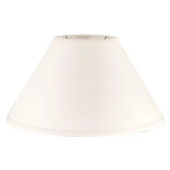 20" Belgian Linen Wide Tapered Shade