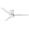 52" Brockton Smart LED Indoor / Outdoor Flush Ceiling Fan
