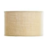 14" Burlap Drum Shade