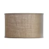 14" Burlap Drum Shade