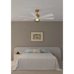 56" Carissa Smart LED Ceiling Fan