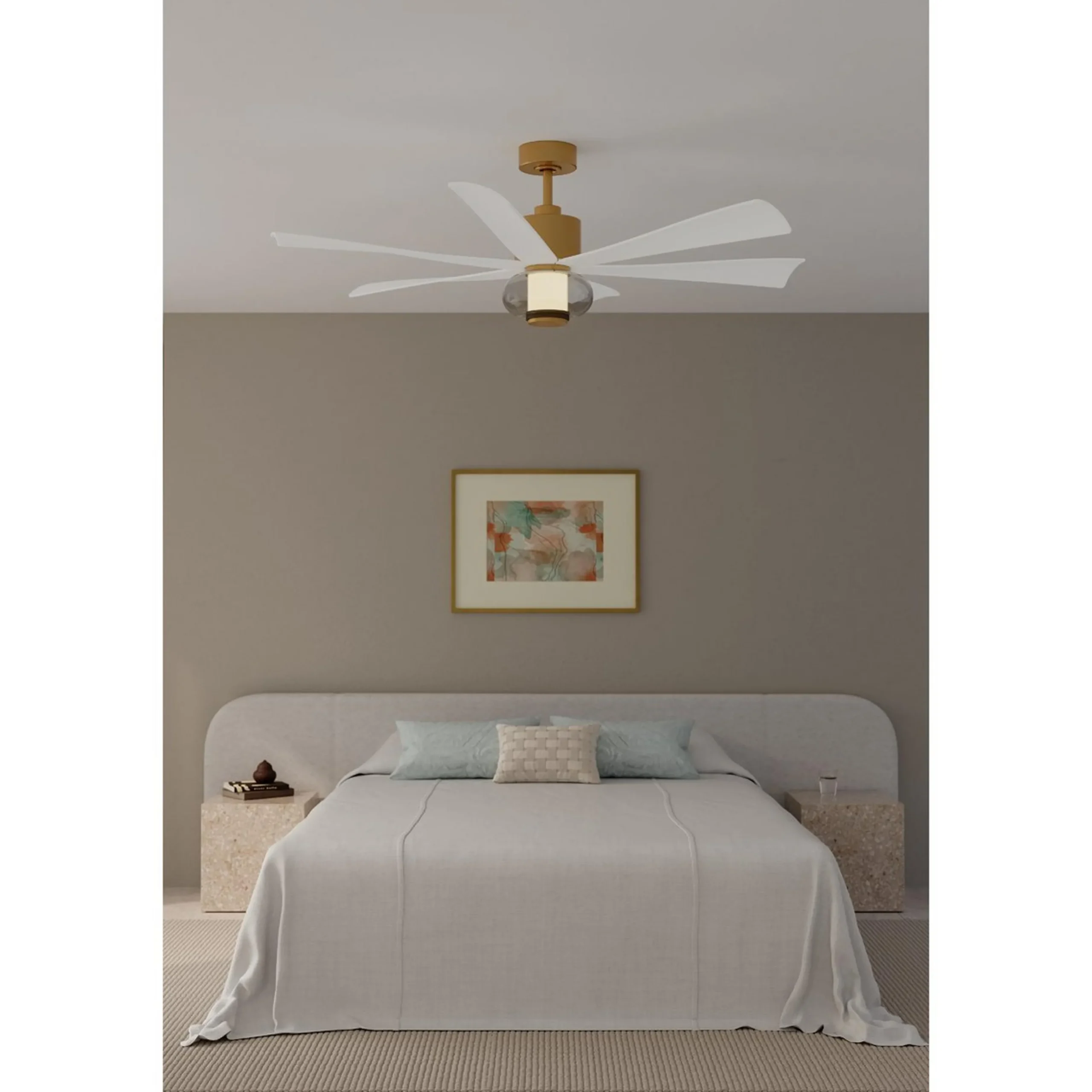 56" Carissa Smart LED Ceiling Fan