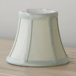 5" Dupioni Silk Bell Chandelier Shade