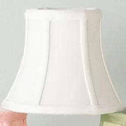 5" Dupioni Silk Bell Chandelier Shade