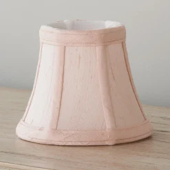 5" Dupioni Silk Bell Chandelier Shade