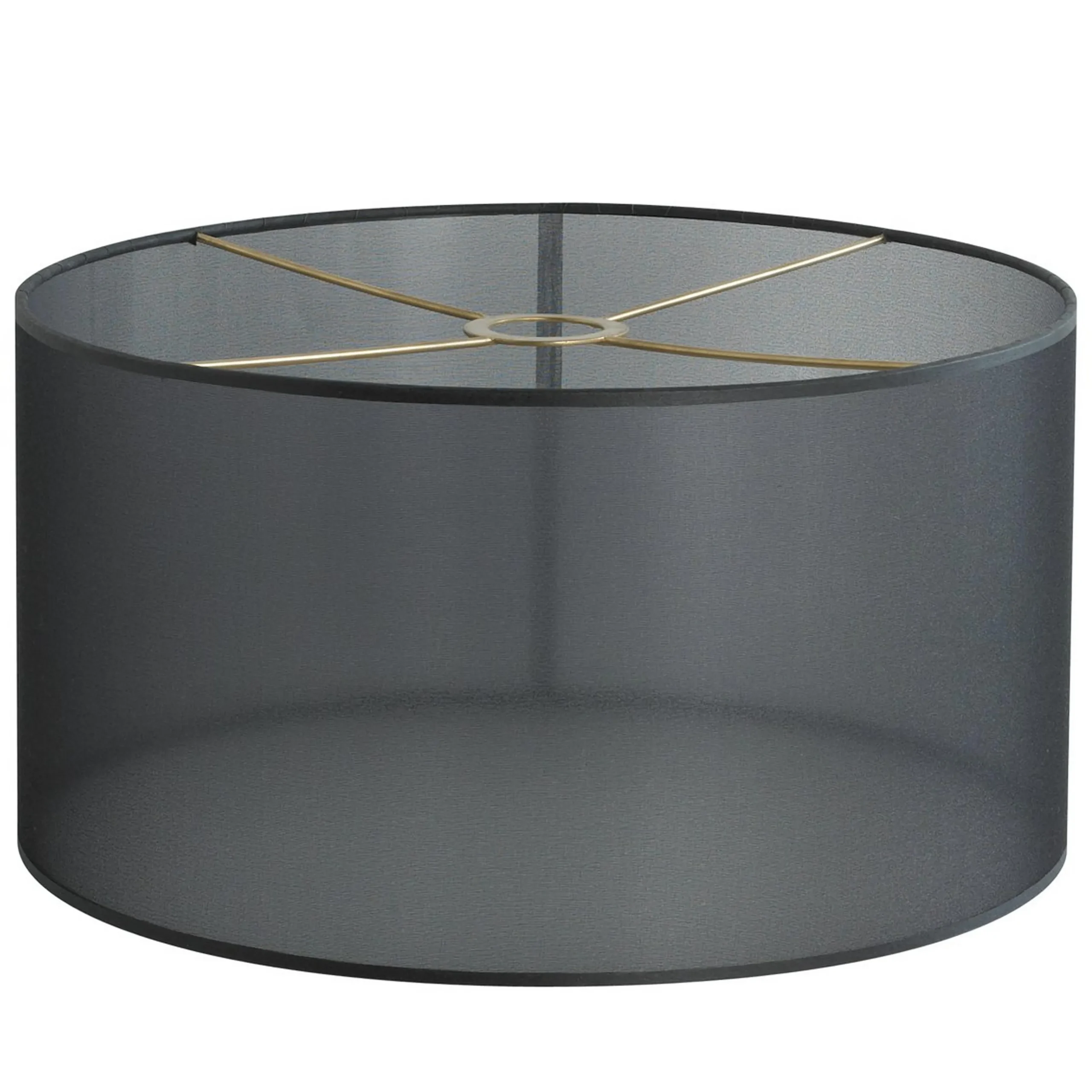 15" Euro Fitter Sheer Elegance Organza Drum Shade