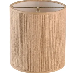 5" Finely Woven Grass Cloth Chandelier Shade