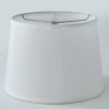 12" French Drum Faux Silk Shade