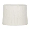 16" Grasscloth Drum Shade