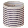 4" Horizontal Ticking Stripe Chandelier Shade