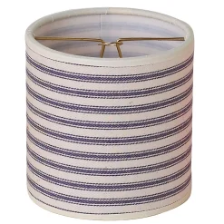 4" Horizontal Ticking Stripe Chandelier Shade
