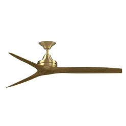 60" Indoor / Outdoor Metal and Wood Ceiling Fan