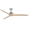 48" Indoor / Outdoor Metal and Wood Ceiling Fan