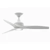 48" Indoor / Outdoor Metal and Wood LED Ceiling Fan