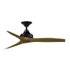 48" Indoor / Outdoor Metal and Wood Ceiling Fan