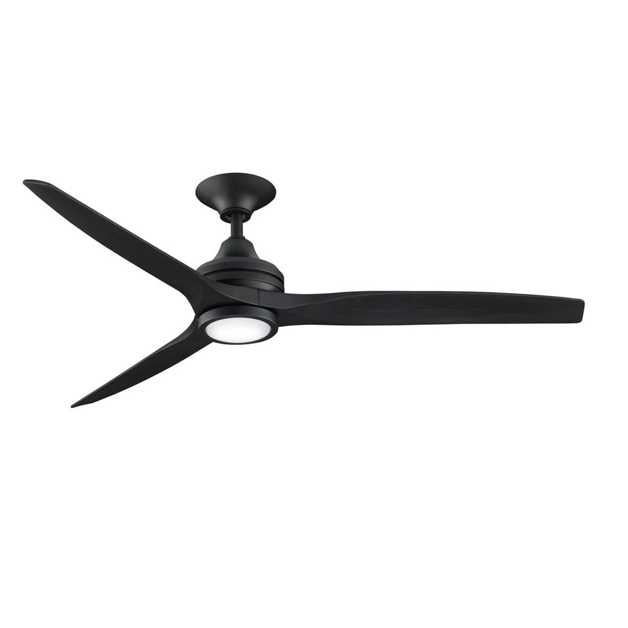 48" Indoor / Outdoor Metal and Wood LED Ceiling Fan