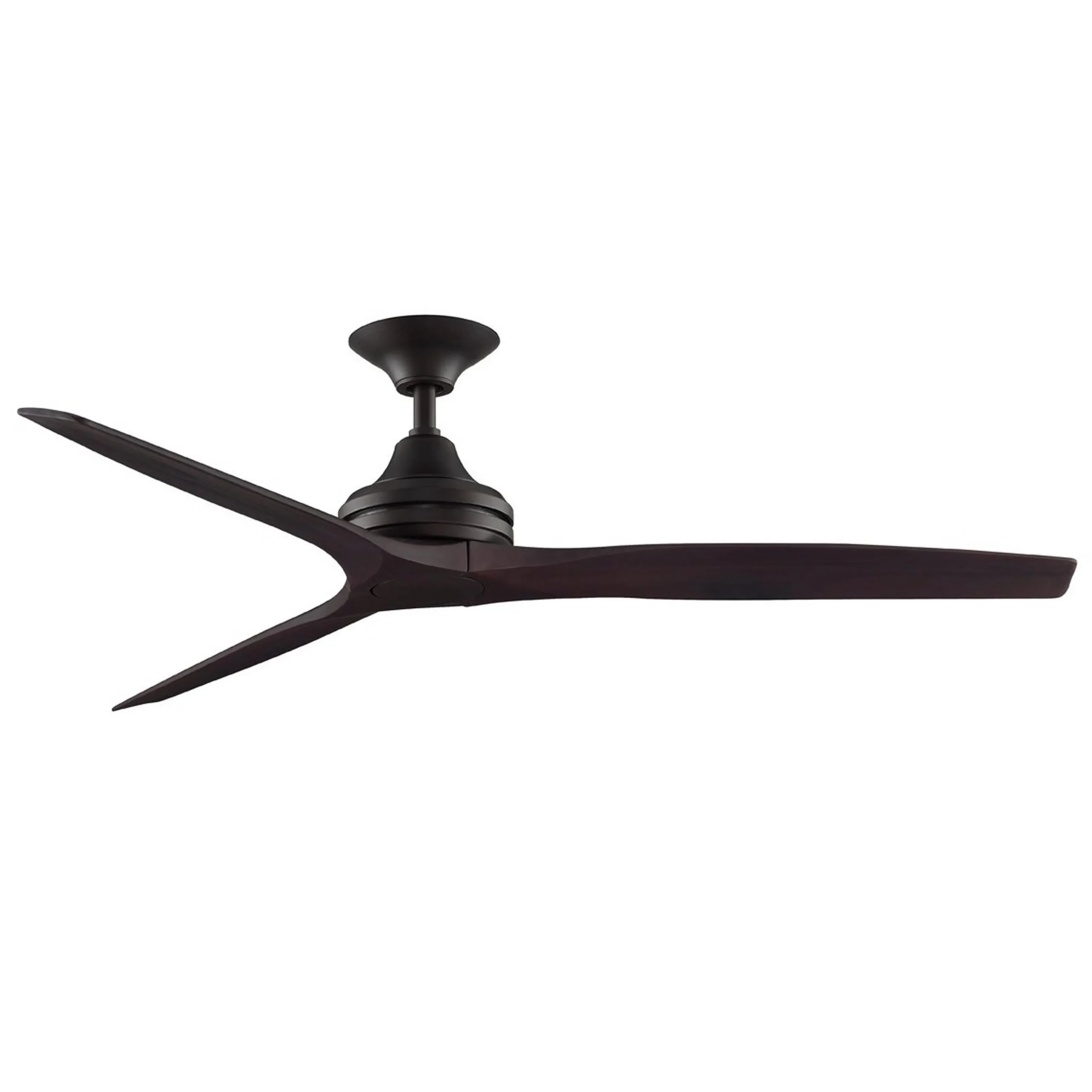 48" Indoor / Outdoor Metal and Wood Ceiling Fan
