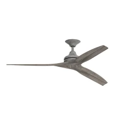 48" Indoor / Outdoor Metal and Wood Ceiling Fan
