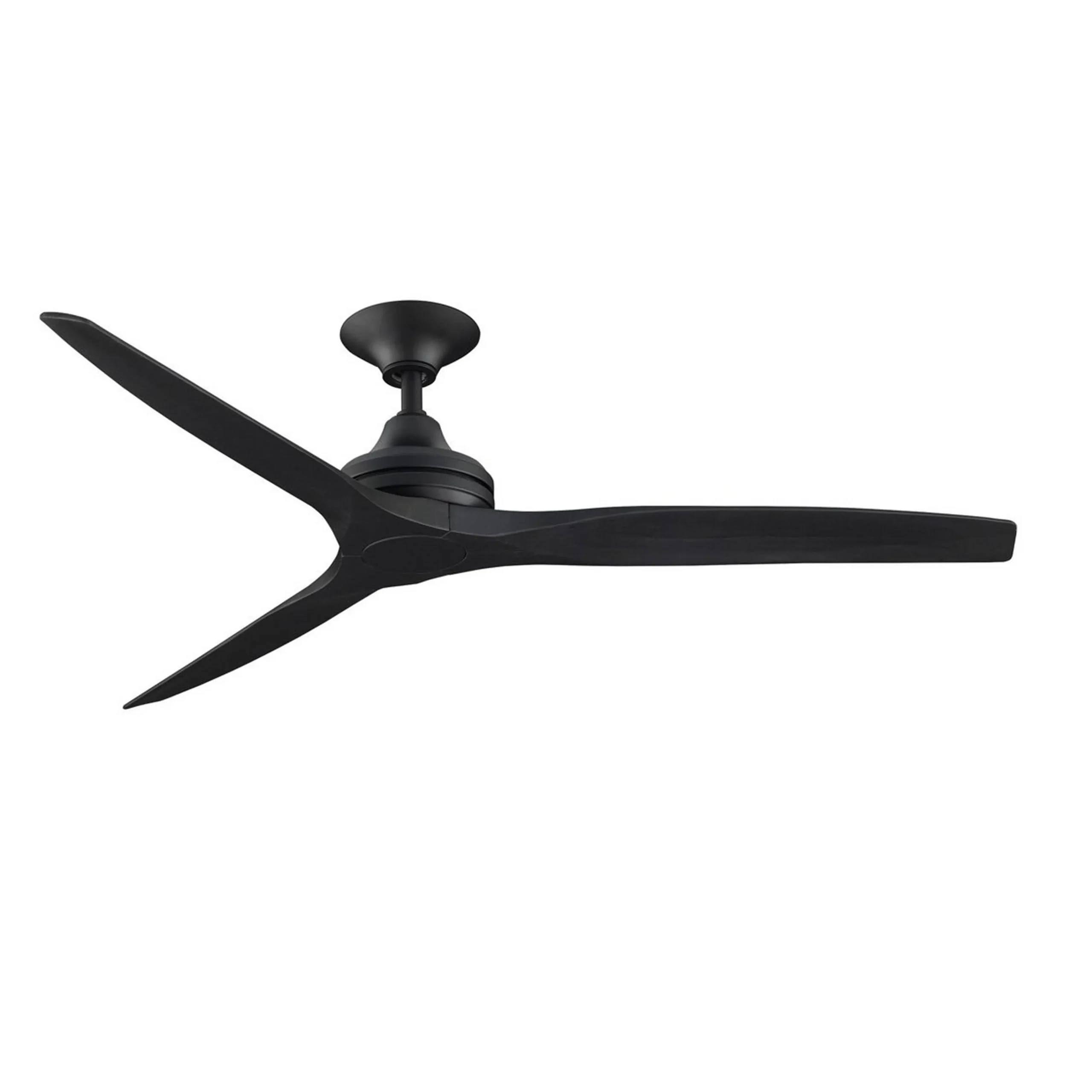 48" Indoor / Outdoor Metal and Wood Ceiling Fan
