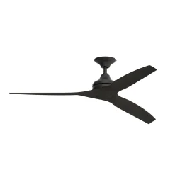60" Indoor / Outdoor Metal and Wood Ceiling Fan