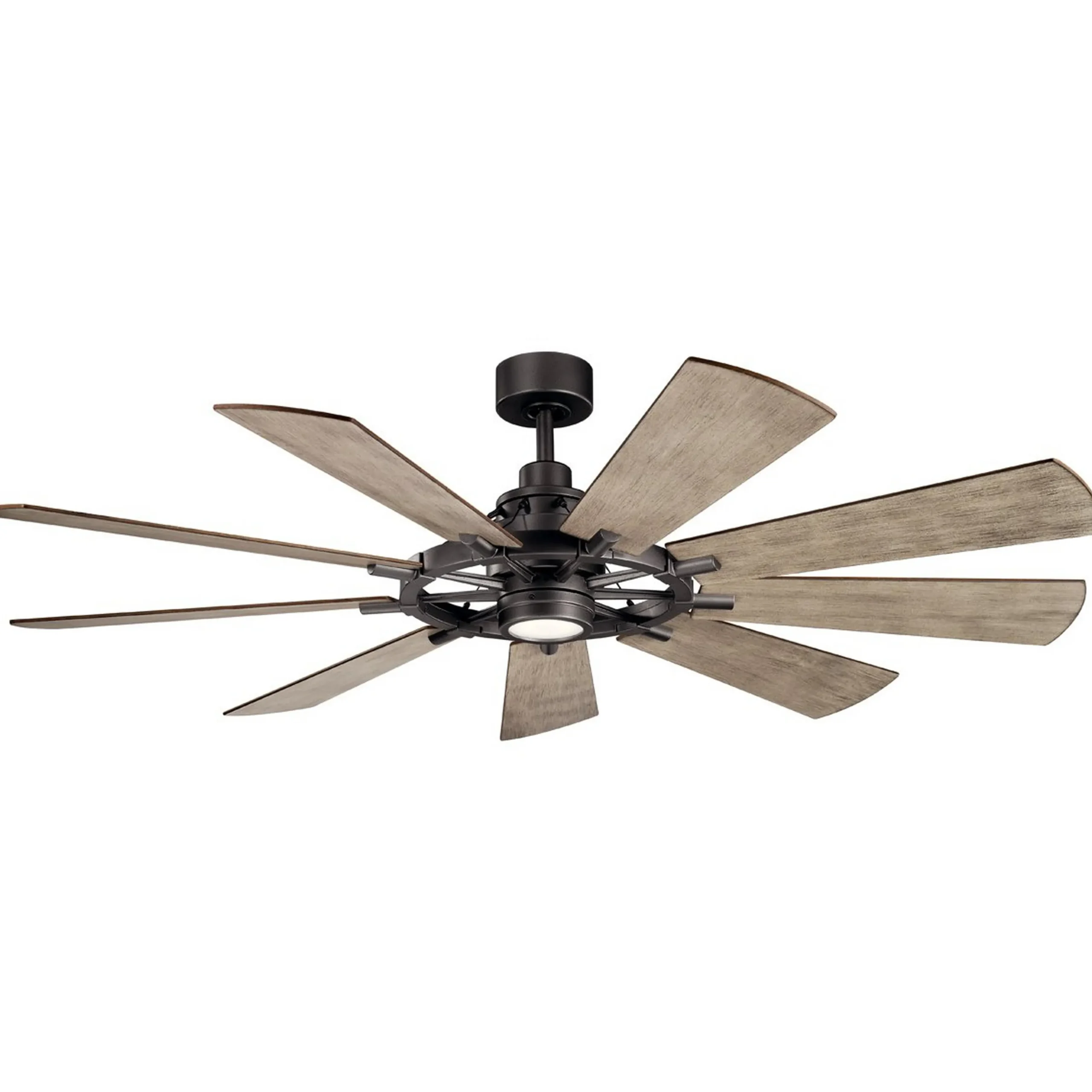 65" Industrial Spoke Ceiling Fan