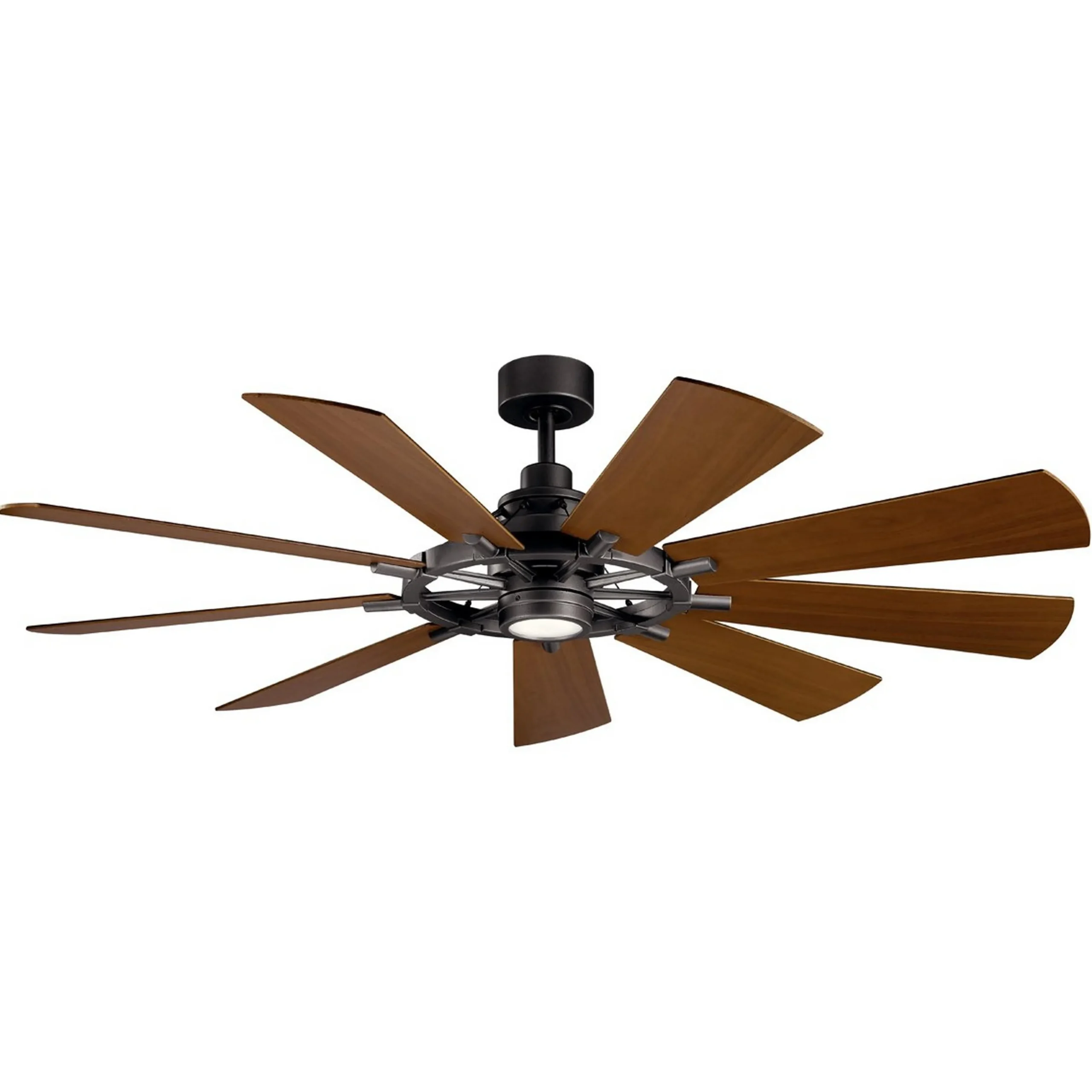 65" Industrial Spoke Ceiling Fan