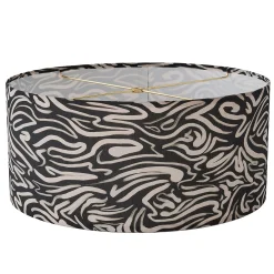 18" Inked Rolled Edge Shade