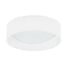11" LED Linen Shade Ceiling Light