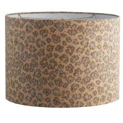 16" Leopard Print Drum Shade
