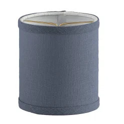4" Linen Drum Chandelier Shade