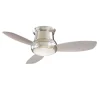 44" Low Ceiling LED Scoop Fan