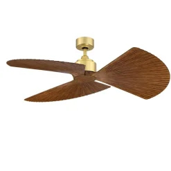 52" Melinoe Indoor / Outdoor Smart Ceiling Fan - Pleated