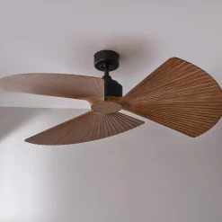 52" Melinoe Indoor / Outdoor Smart Ceiling Fan - Pleated