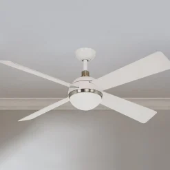 54" Modern Globe LED Ceiling Fan