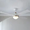54" Modern Globe LED Ceiling Fan