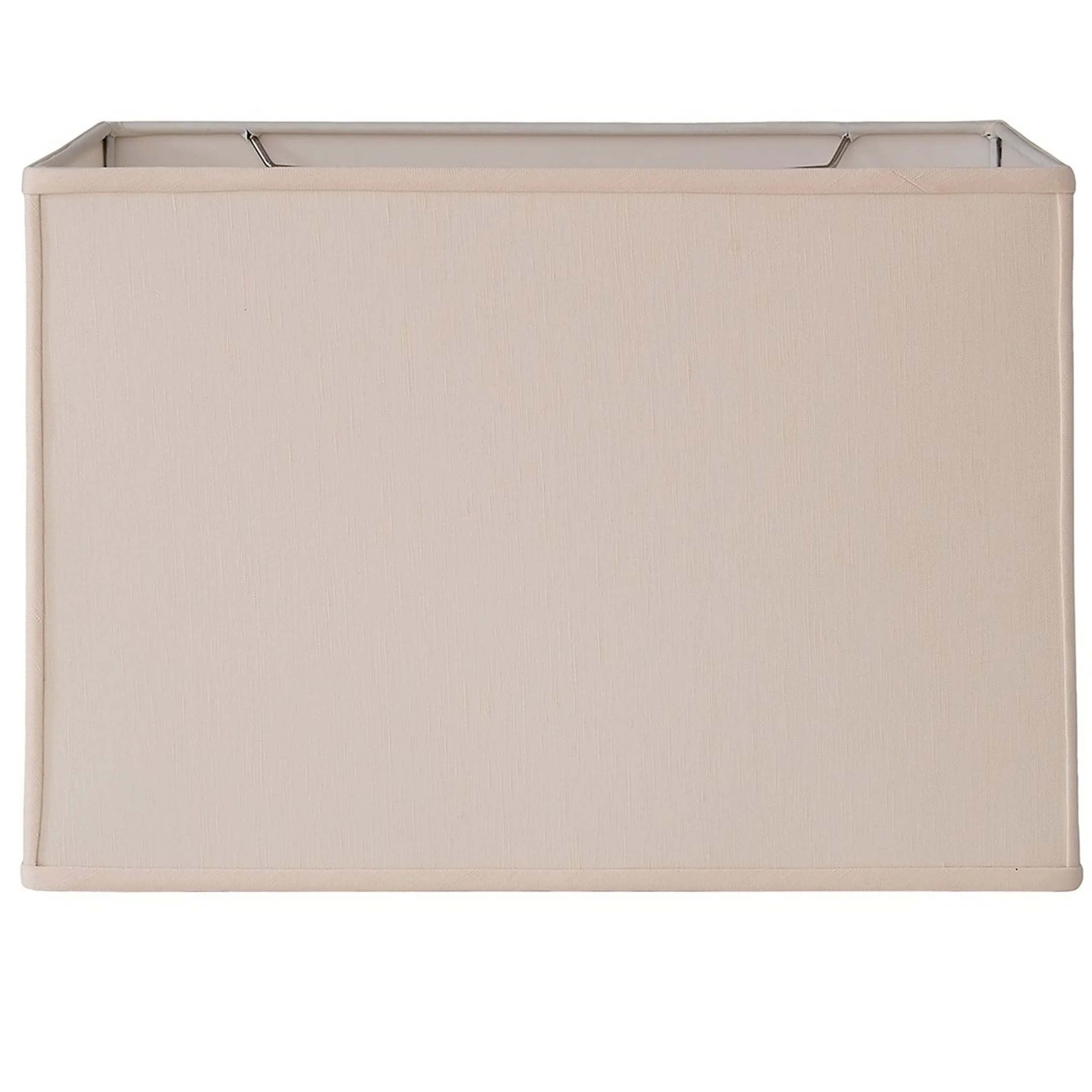 16" Modern Rectangular Linen Shade