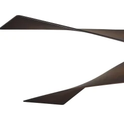 64" Modern Twirl Blade Ceiling Fan