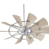 52" Outdoor Rustic Windmill Ceiling Fan