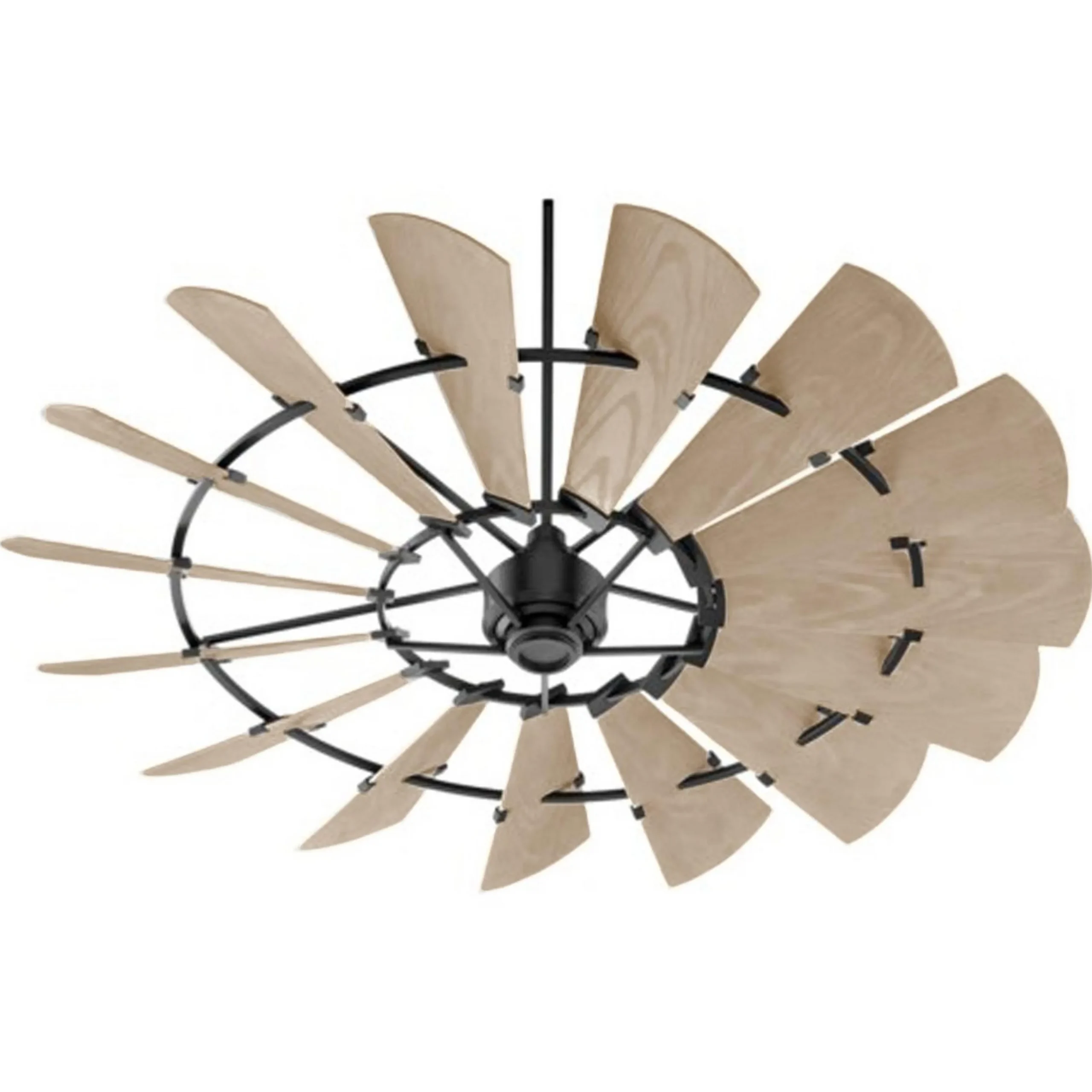 72" Outdoor Rustic Windmill Ceiling Fan