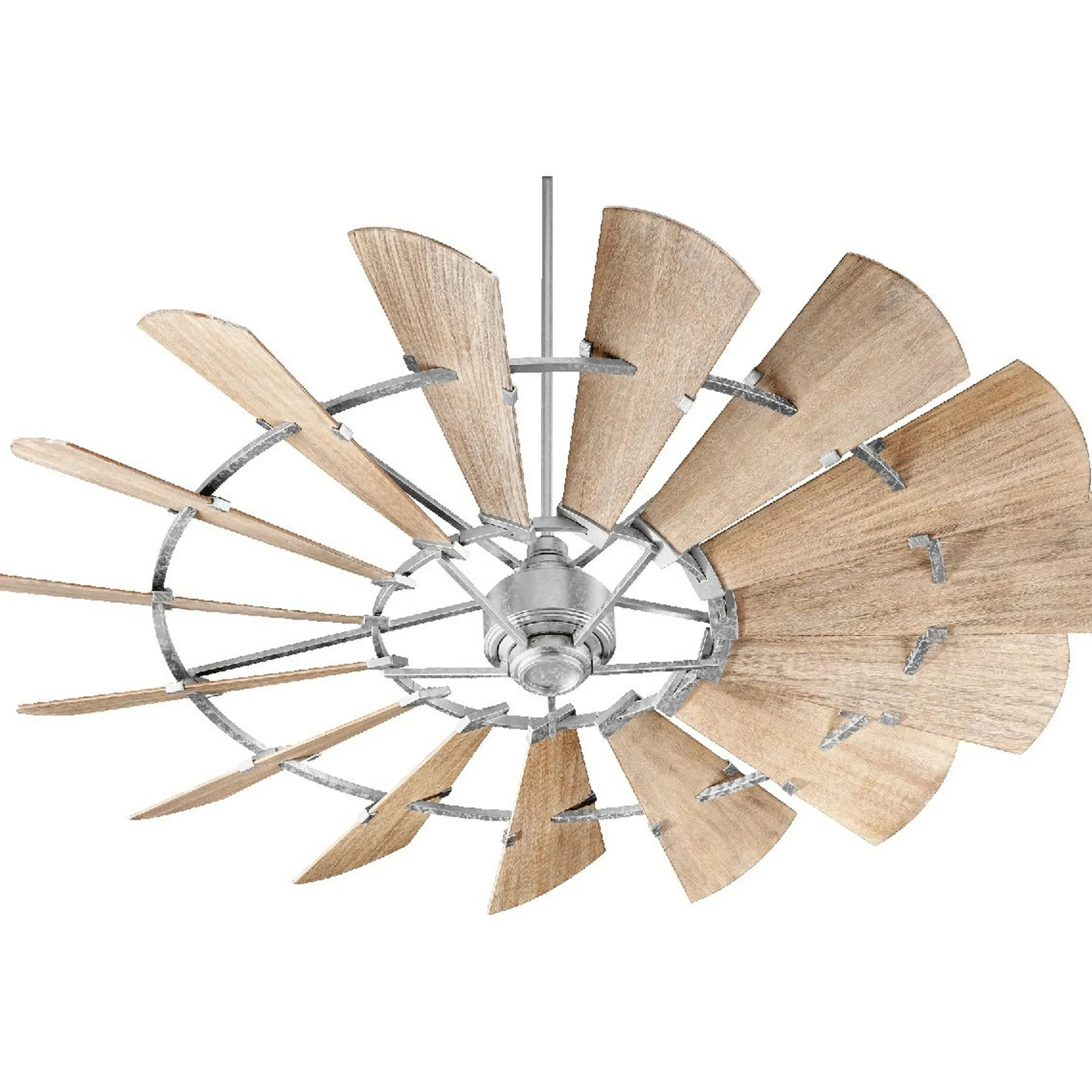 72" Outdoor Rustic Windmill Ceiling Fan