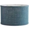 14" Oval Burlap Shade