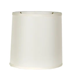 14" Pongee Fabric Cylinder Lamp Shade