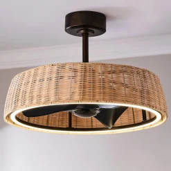 28" Respiro LED Smart Ceiling Fandelier